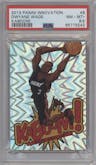 Dwyane Wade from the 2013-14 Panini Innovation set graded by PSA and given an overall grade of 8.5.