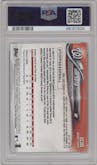 Juan Soto from the 2018 Topps Update set graded by PSA and given an overall grade of 10.