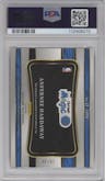 Anfernee Hardaway from the 2021-22 Panini Select set featuring a Neon Orange Pulsar parallel graded by PSA and given an overall grade of 9.