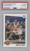 Kobe Bryant from the 2019-20 Panini NBA Hoops set graded by PSA and given an overall grade of 10.