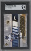 LaDainian Tomlinson from the 2001 Pacific Private Stock set graded by SGC and given an overall grade of 9.
