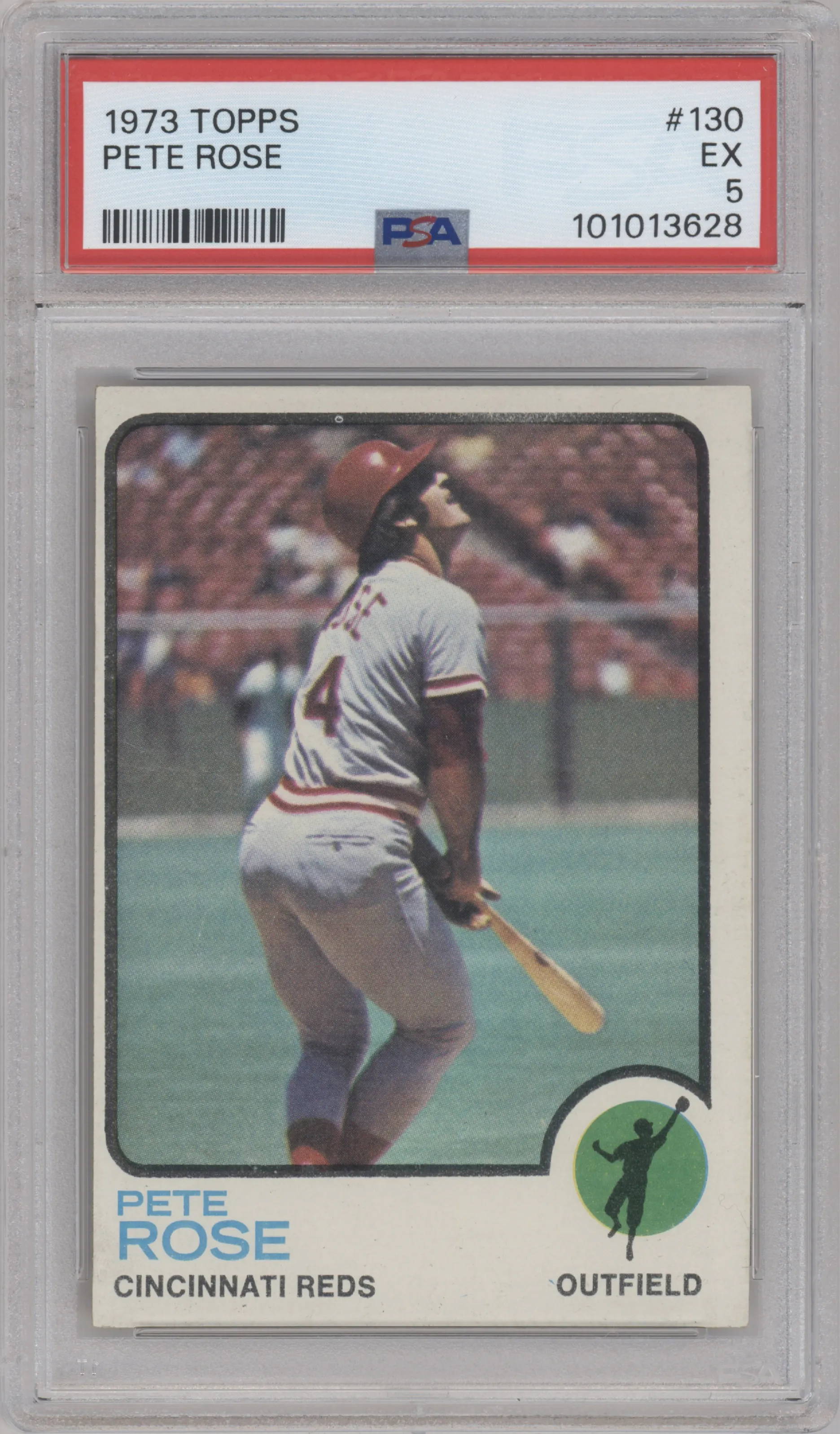 1973 Topps Pete Rose #130 PSA 5
