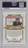 George Pickens from the 2022 Panini Contenders set graded by PSA and given an overall grade of 10.