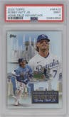 Bobby Witt Jr. from the 2024 Topps  set graded by PSA and given an overall grade of 9.