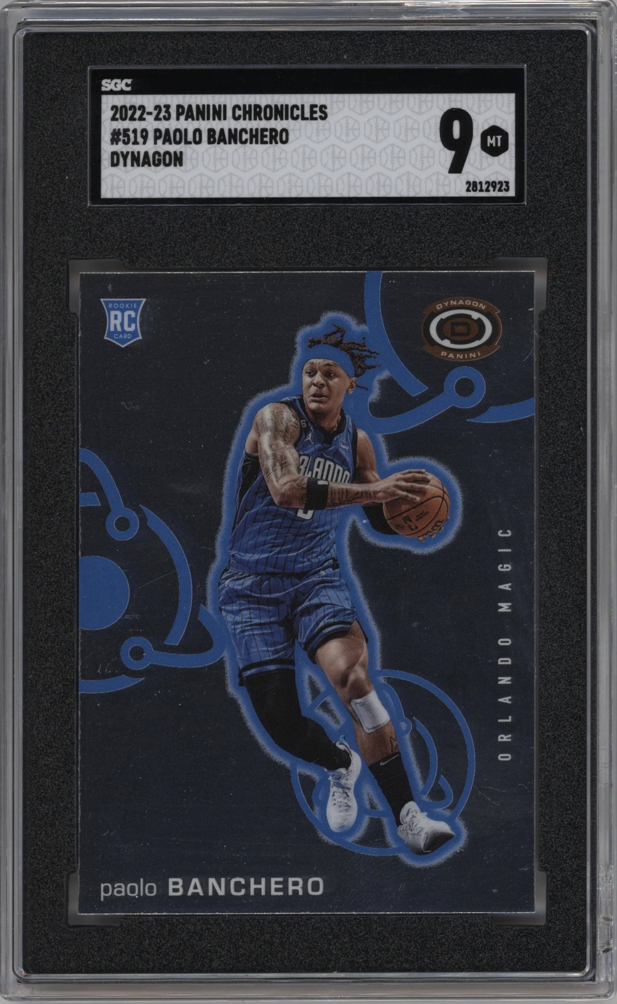 2022 Panini Chronicles Dynagon Paolo Banchero SGC 9