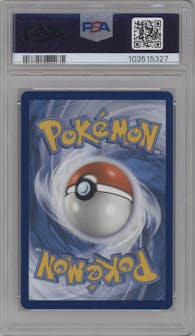Charizard ex from the 2024 Pokemon SV set graded by PSA and given an overall grade of 9.