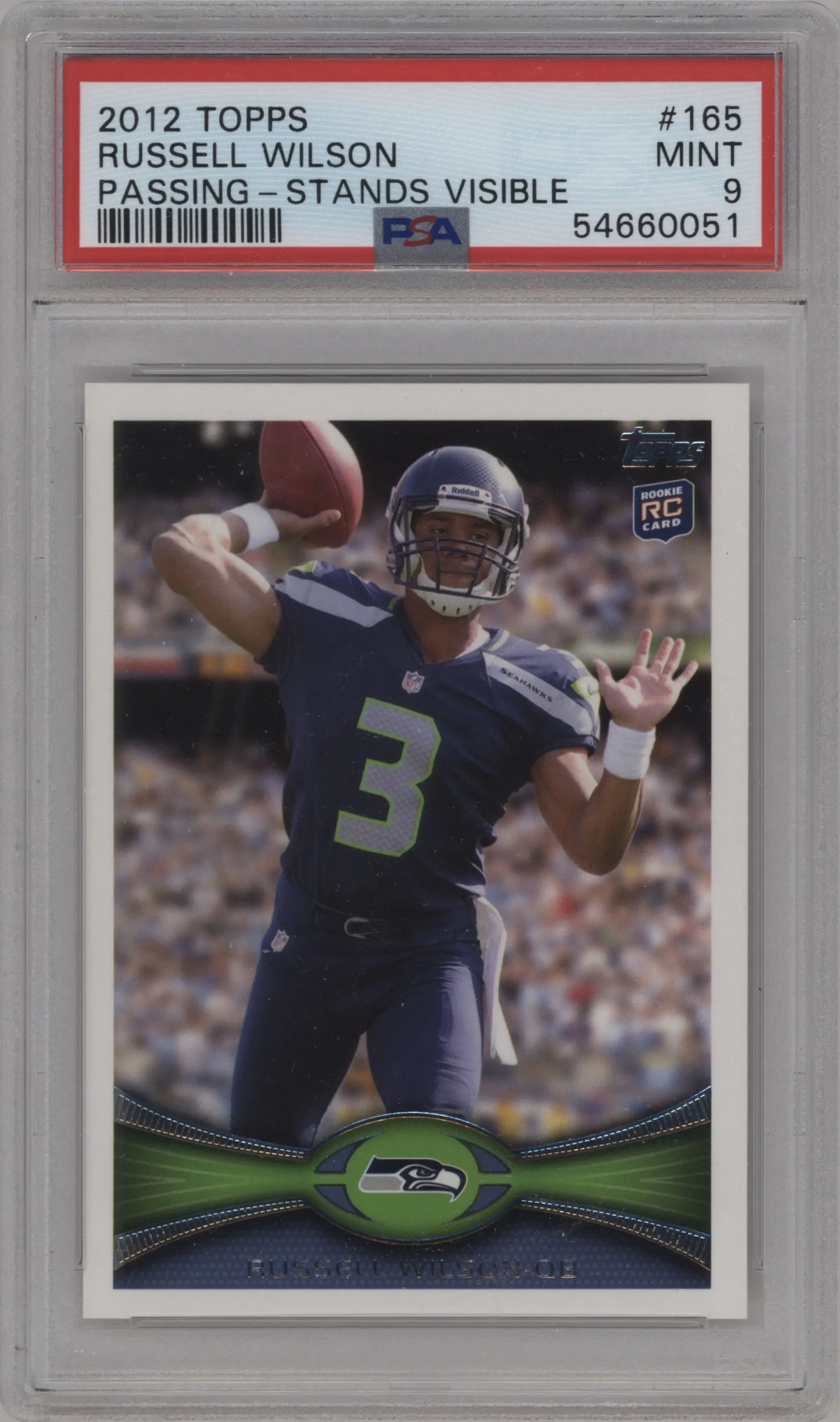 2012 Topps Russell Wilson PSA 9