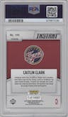 Caitlin Clark from the 2024-25 Panini Instant WNBA set graded by PSA and given an overall grade of 10.