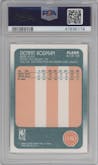 Dennis Rodman from the 1988-89 Fleer set graded by PSA and given an overall grade of 7.
