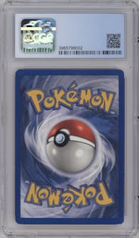 Clefairy from the 1999 Pokemon set graded by CSG and given an overall grade of 8.