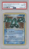 Regice Gold Star from the 2006 Pokemon EX set graded by PSA and given an overall grade of 8.