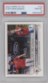 Ohtani/Maeda from the 2022 Topps 1st Edition set graded by PSA and given an overall grade of 10.
