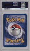 Dark Dragonite from the 2000 Pokemon set graded by PSA and given an overall grade of 7.