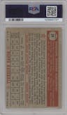Ted Kluszewski from the 1952 Topps set graded by PSA and given an overall grade of 4.