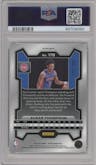 Ausar Thompson from the 2023-24 Panini Prizm set featuring a Red Prizm parallel graded by PSA and given an overall grade of 10.