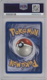 Snorlax from the 2002 Pokemon  set graded by PSA and given an overall grade of 8.