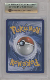 Gyarados EX from the 2016 Pokemon XY set graded by Beckett and given an overall grade of 9.5.