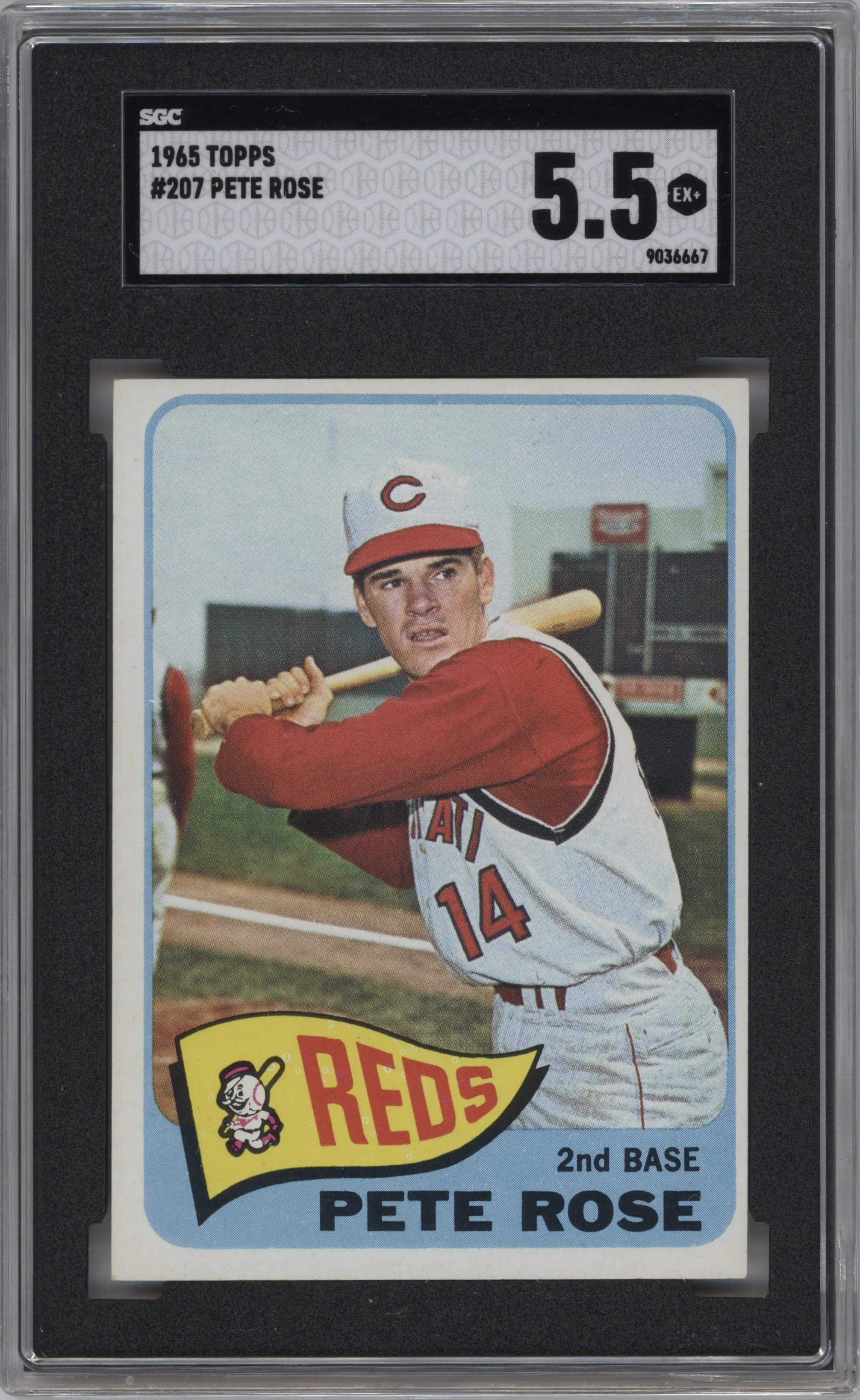 1965 Topps Pete Rose #207 SGC 5.5