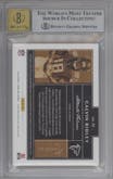 Calvin Ridley from the 2018 Panini One set featuring a Bronze parallel graded by Beckett and given an overall grade of 9.