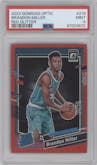 Brandon Miller from the 2023-24 Donruss Optic set featuring a Red Glitter parallel graded by PSA and given an overall grade of 9.