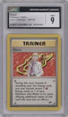 Blaine from the 2000 Pokemon GH set graded by CSG and given an overall grade of 9.