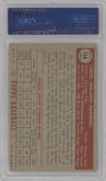 Willard Ramsdell from the 1952 Topps set graded by PSA and given an overall grade of 6.