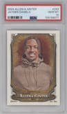Jayden Daniels from the 2024 Topps Allen & Ginter set graded by PSA and given an overall grade of 10.