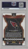 Kyler Murray from the 2019 Panini Select  set graded by PSA and given an overall grade of 10.