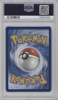 Persian from the 2024 Pokemon SV set graded by PSA and given an overall grade of 10.