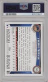 Freddie Freeman from the 2011 Topps set graded by PSA and given an overall grade of 9.