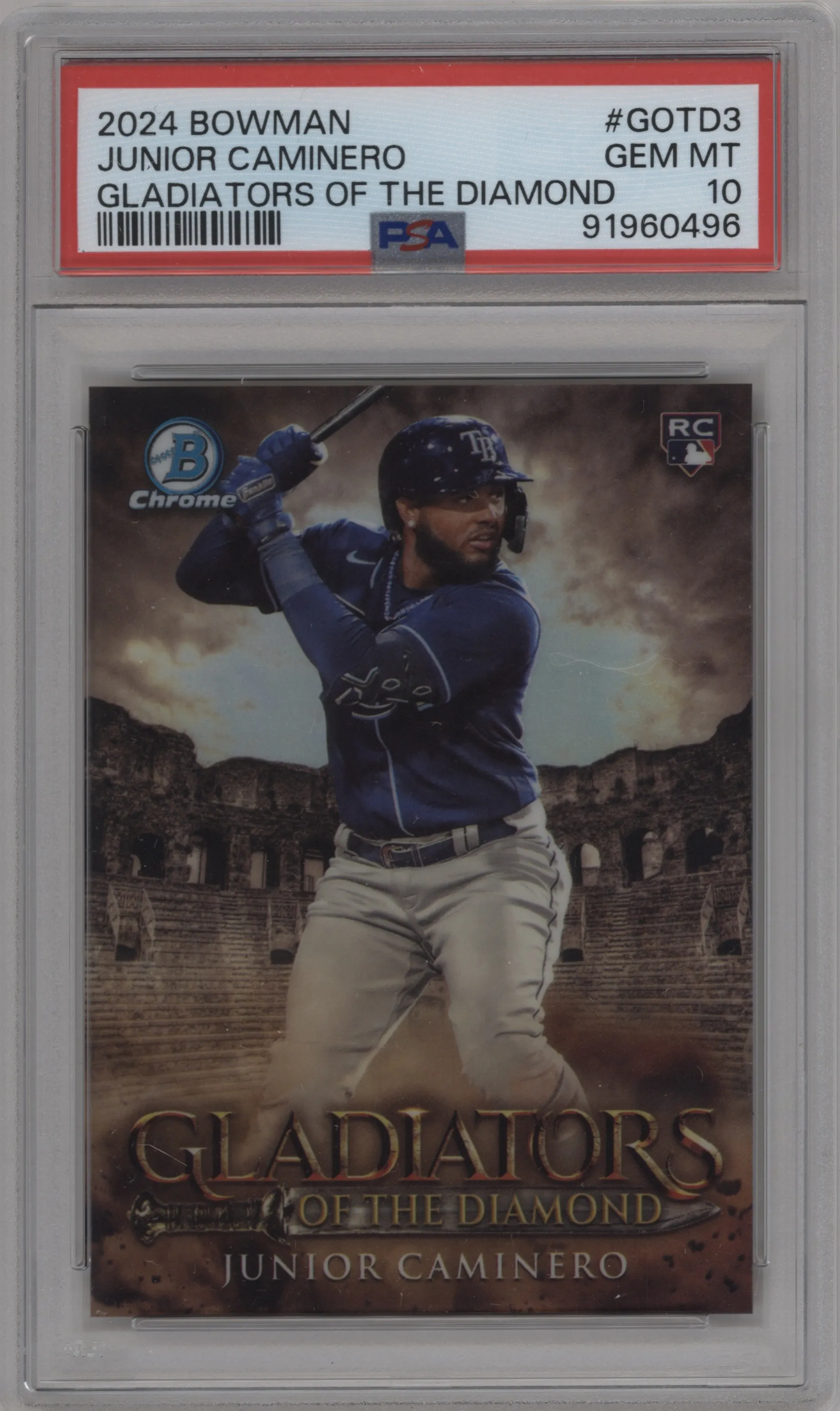 2024 Bowman GOTD Junior Caminero #GOTD-3 PSA 10