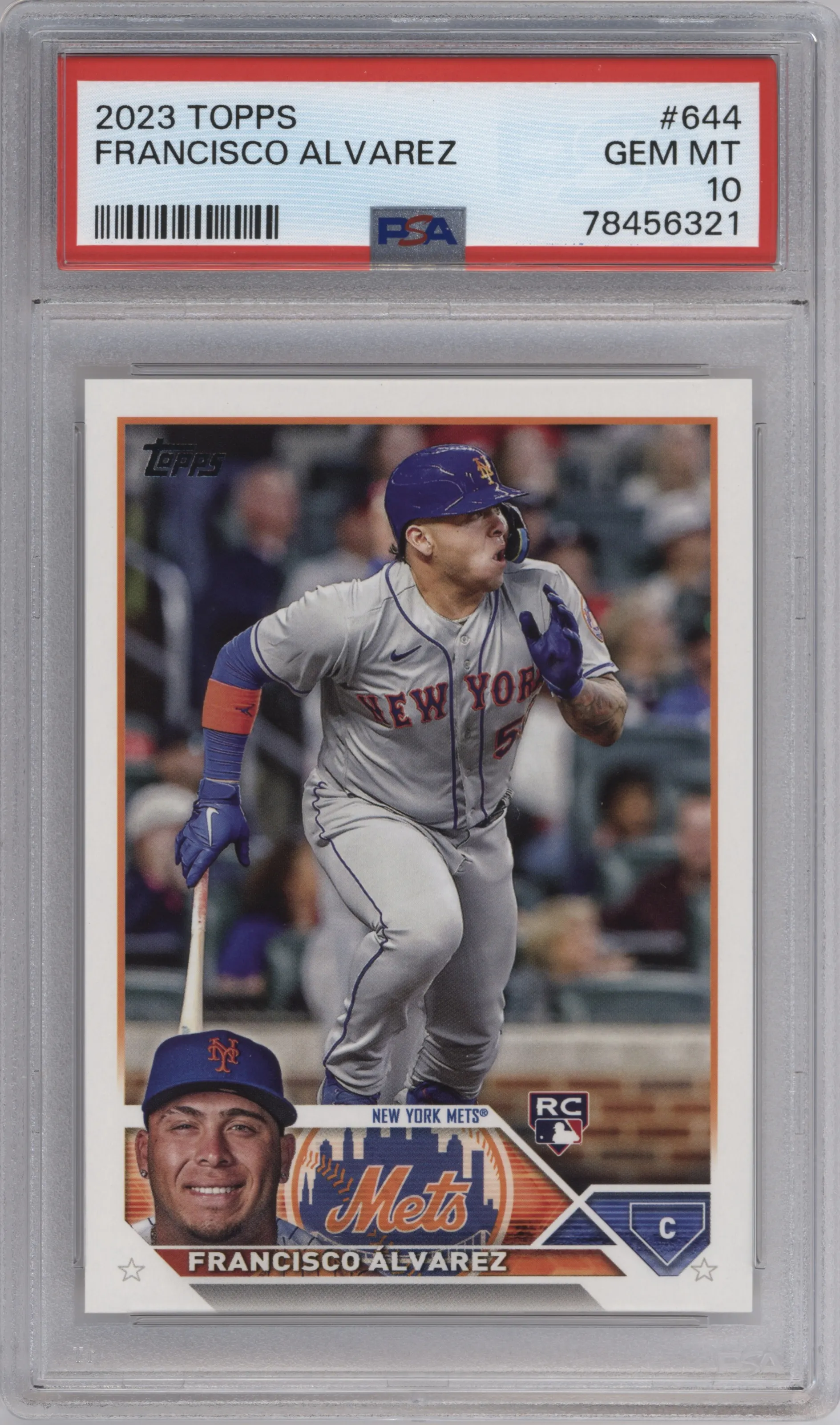 2023 Topps Series 2 Francisco Alvarez PSA 10