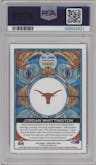 Jordan Whittington from the 2024 Panini Prizm Draft Picks set graded by PSA and given an overall grade of 10.