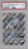 Alolan Persian GX from the 2019 Pokemon S&M  set graded by PSA and given an overall grade of 9.