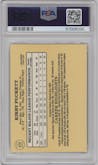 Kirby Puckett from the 1985 Donruss set graded by PSA and given an overall grade of 9.