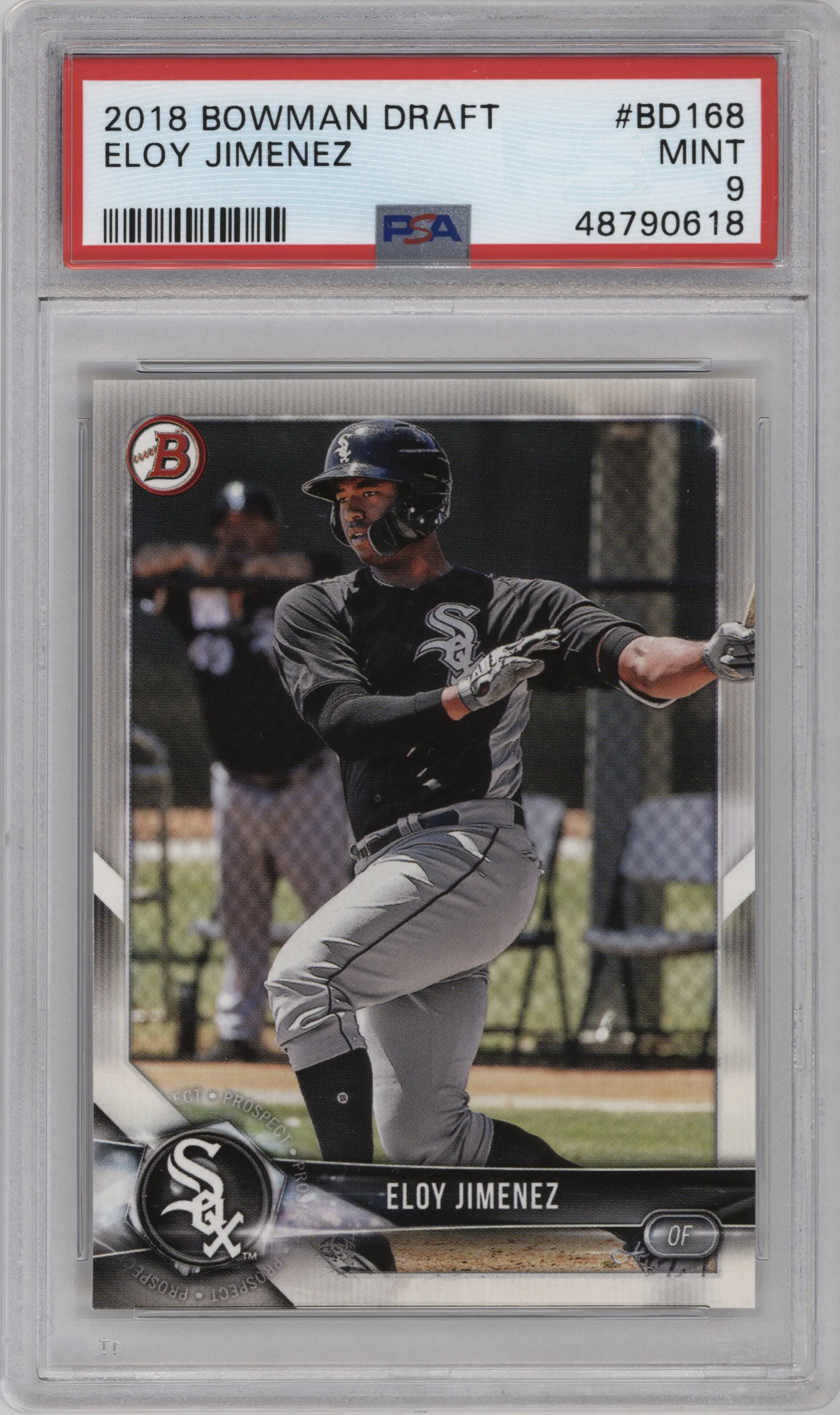 2018 Bowman Draft Eloy Jimenez PSA 9
