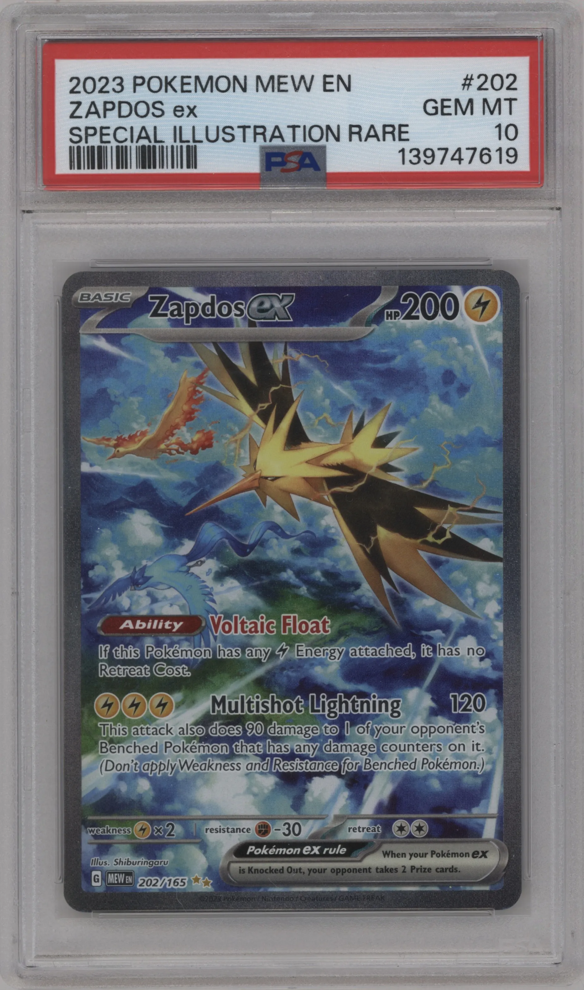 Zapdos ex