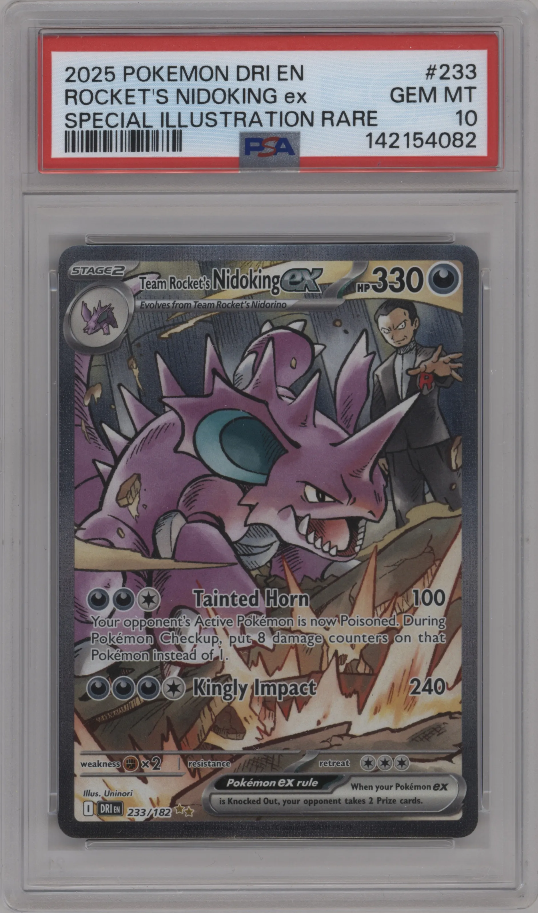 Team Rocket's Nidoking ex
