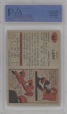 Yale Lary from the 1957 Topps set graded by PSA and given an overall grade of 8.