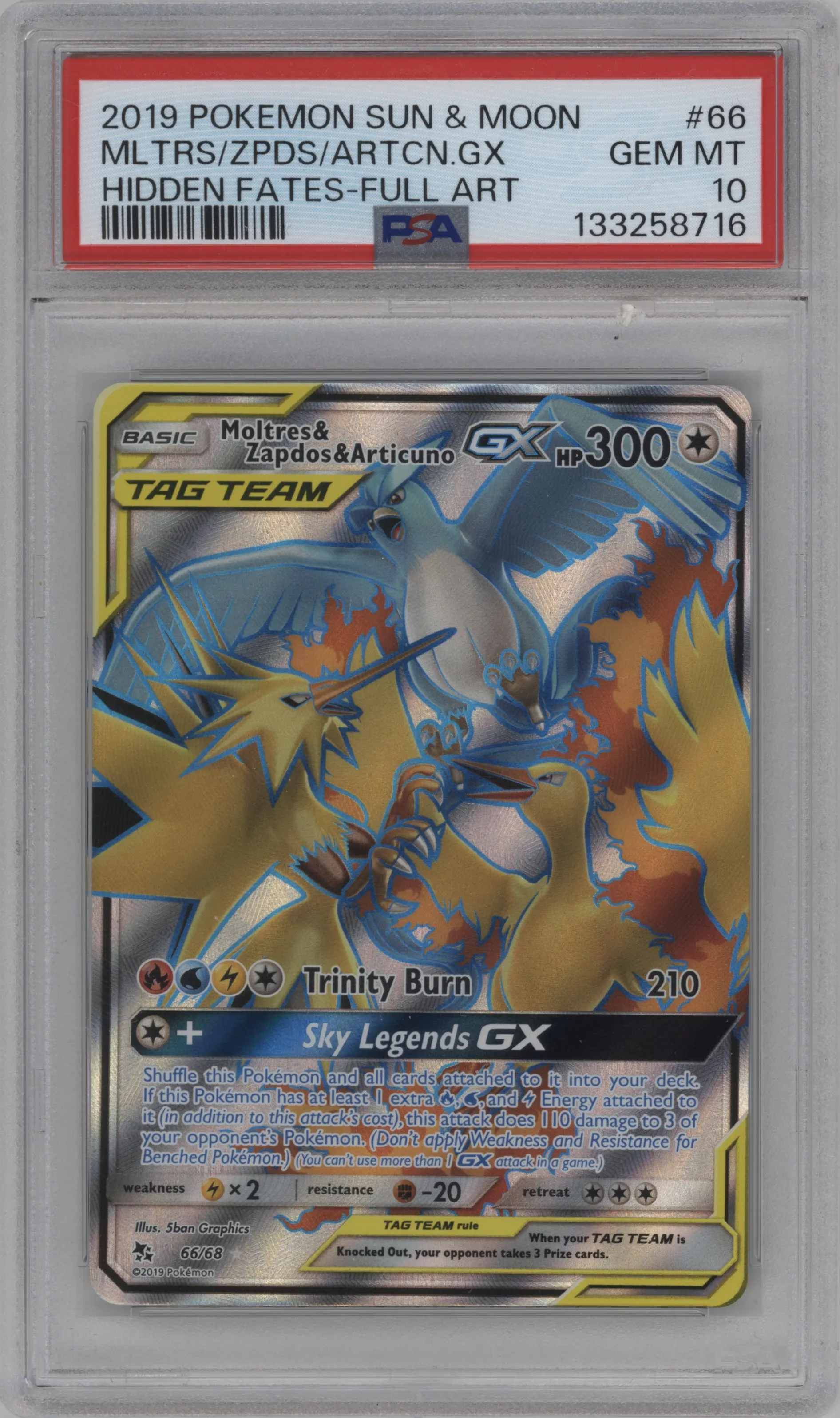 Moltres/Zapdos/Articuno GX