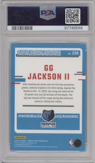 GG Jackson II from the 2023-24 Donruss Optic set graded by PSA and given an overall grade of 10.