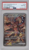 Volcanion ex from the 2025 Pokemon SV JPN set graded by PSA and given an overall grade of 10.