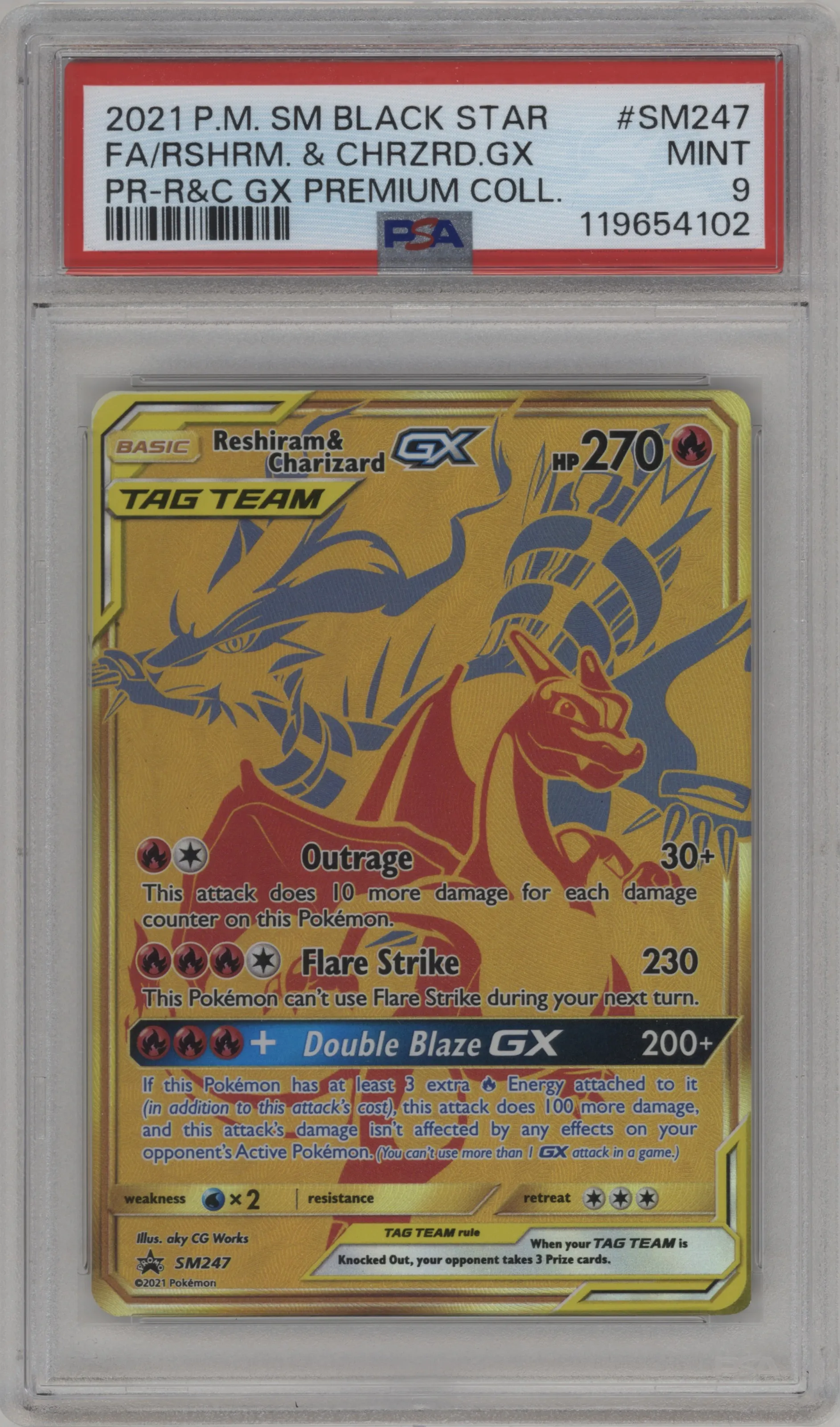 Reshiram/Charizard GX