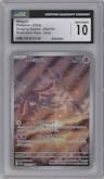 Mesprit from the 2024 Pokemon SV set graded by CSG and given an overall grade of 10.