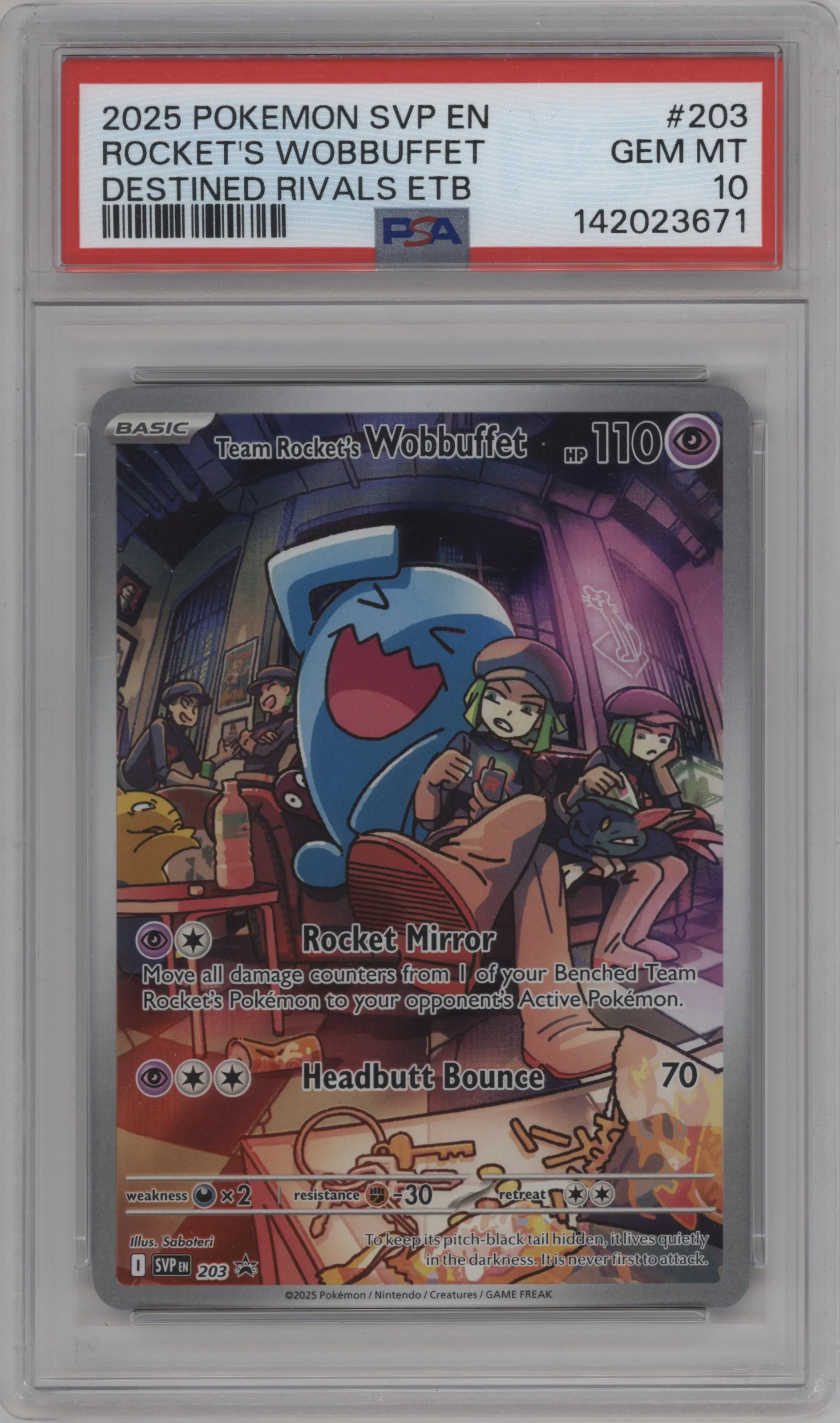 Team Rocket's Wobbuffet
