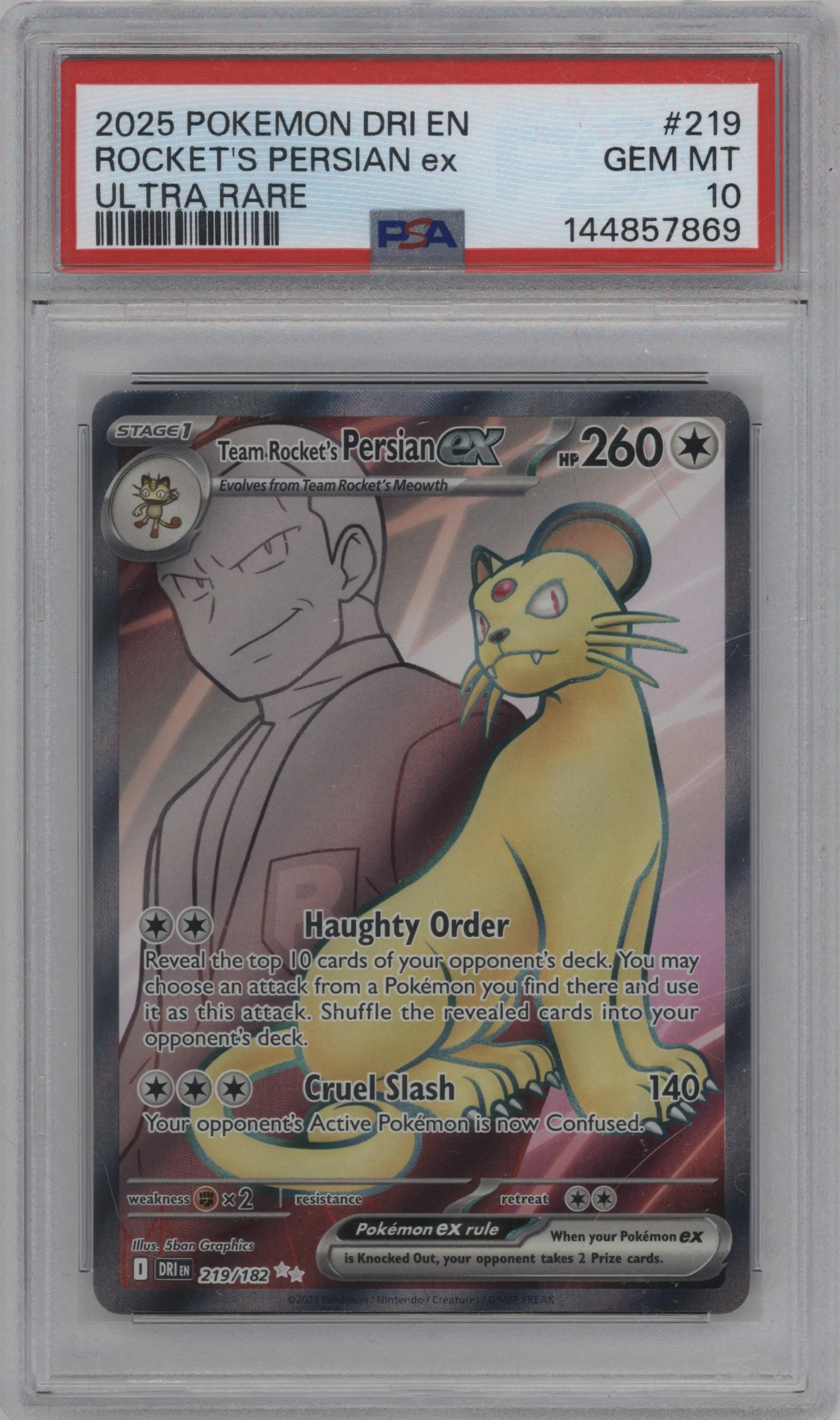 Team Rocket's Persian ex