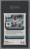 Trevor Lawrence from the 2022 Panini Donruss Optic set featuring a Silver Circles parallel graded by SGC and given an overall grade of 10.