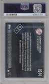 Aaron Judge from the 2017 Topps Now Off-Season set graded by PSA and given an overall grade of 10.