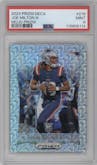 Joe Milton III from the 2024 Panini Prizm Deca set featuring a Mojo Prizm parallel graded by PSA and given an overall grade of 9.