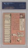 Don Sutton from the 1969 Topps set graded by PSA and given an overall grade of 8.
